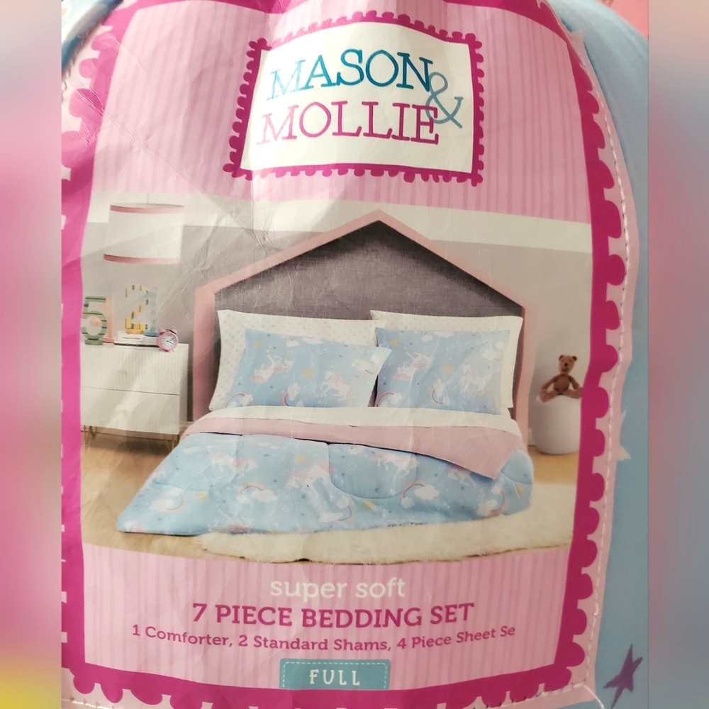 Mason & Mollie Unicorn Bedsheets